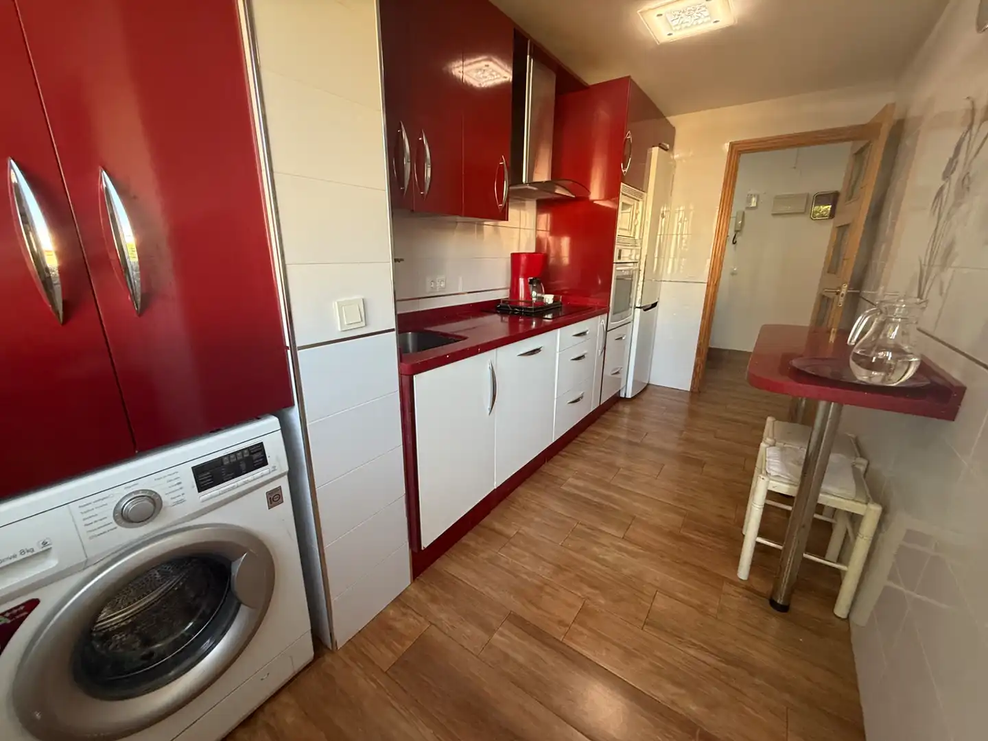 Kitchen of Flat for sale in Huelva  with Air Conditioner, Furnished and Oven