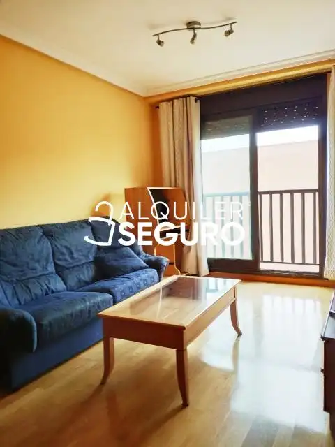 Schlafzimmer von Wohnung zur Miete in Madrid mit Heizung, Schwimmbad und Möbliert