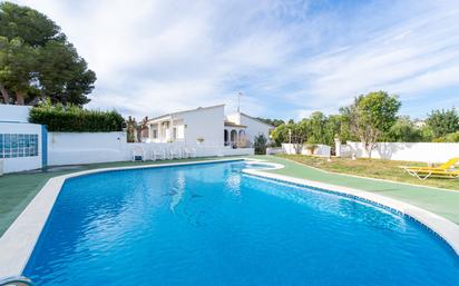 Swimming pool of House or chalet for sale in La Pobla de Montornès    with Air Conditioner, Terrace and Swimming Pool