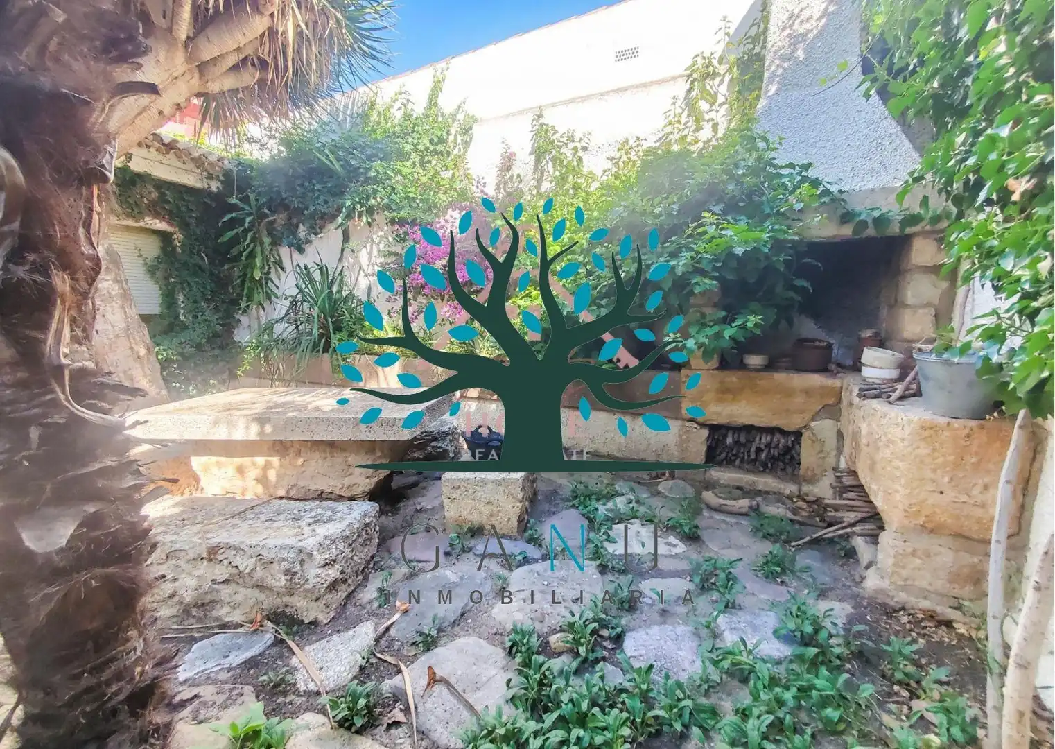 Jardín de Planta baja en venta en Mazarrón con Jardín privado, Terraza y Amueblado