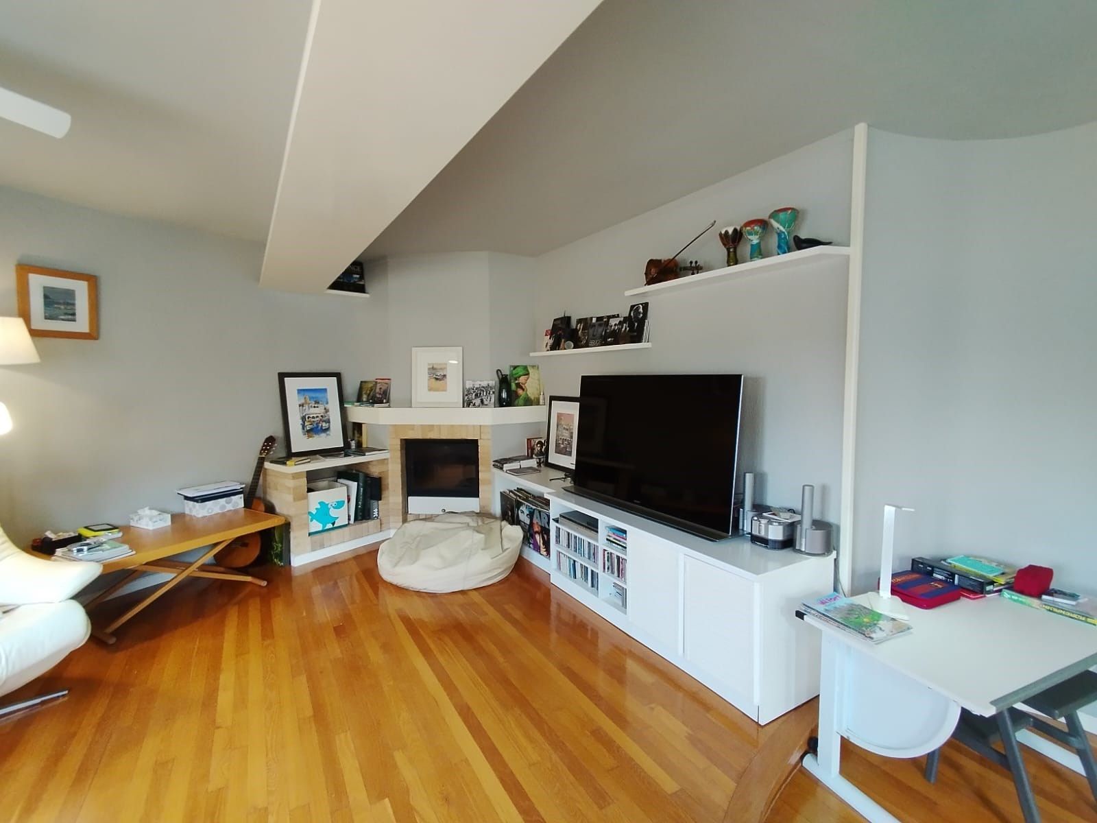 Sala d'estar de Casa adosada en venda en Palamós amb Calefacció, Terrassa i Traster