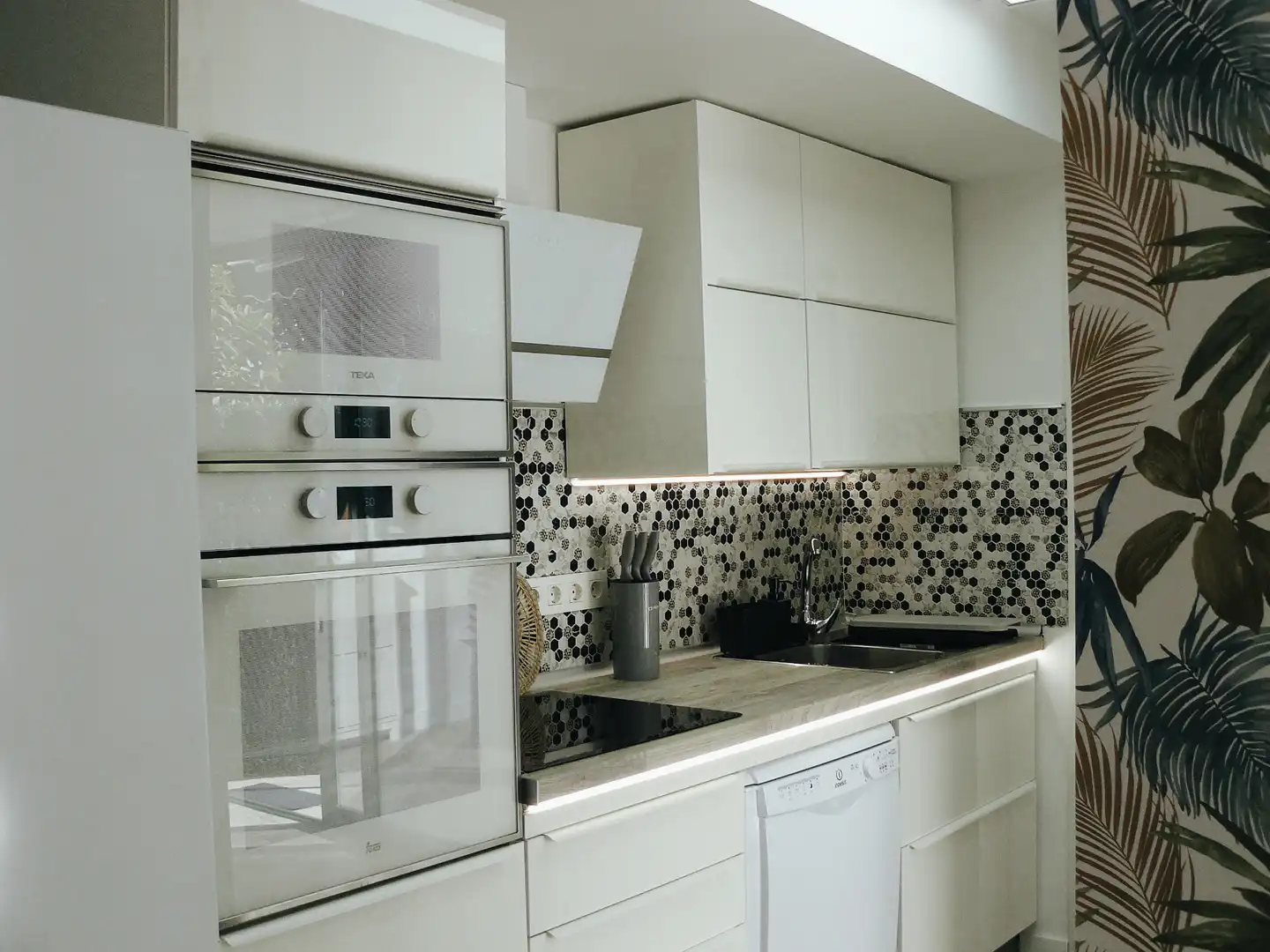 Cocina de Casa o chalet de alquiler en San Bartolomé de Tirajana con Aire acondicionado, Jardín privado y Terraza