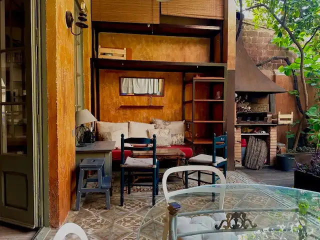 Terraza de Casa o chalet de alquiler en Barcelona con Aire acondicionado, Calefacción y Jardín privado