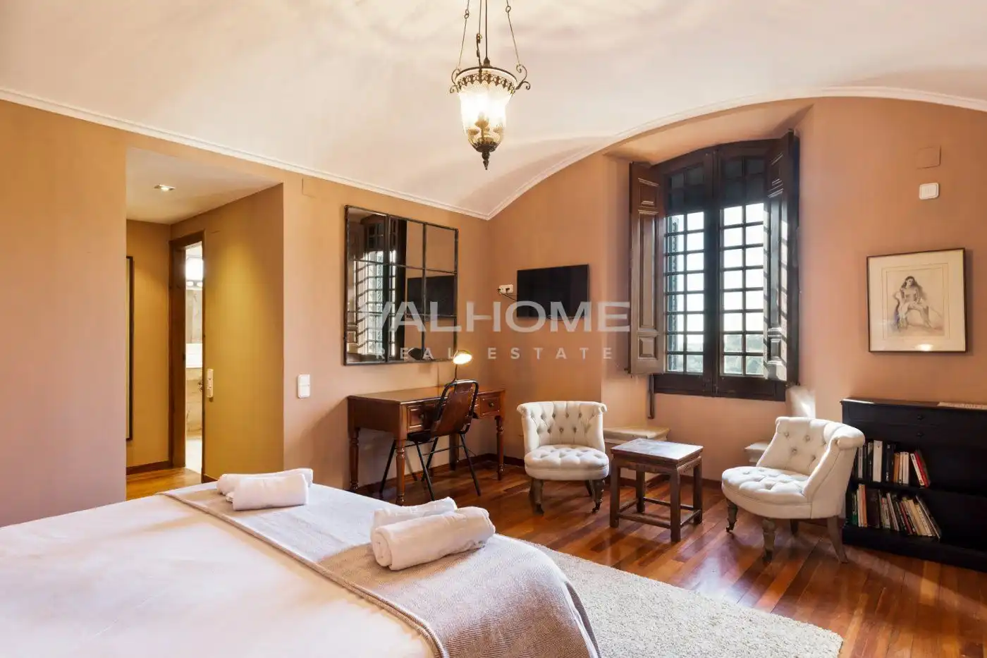 Schlafzimmer von Haus oder Chalet zur Miete in Castellar del Vallès mit Heizung, Privatgarten und Abstellraum