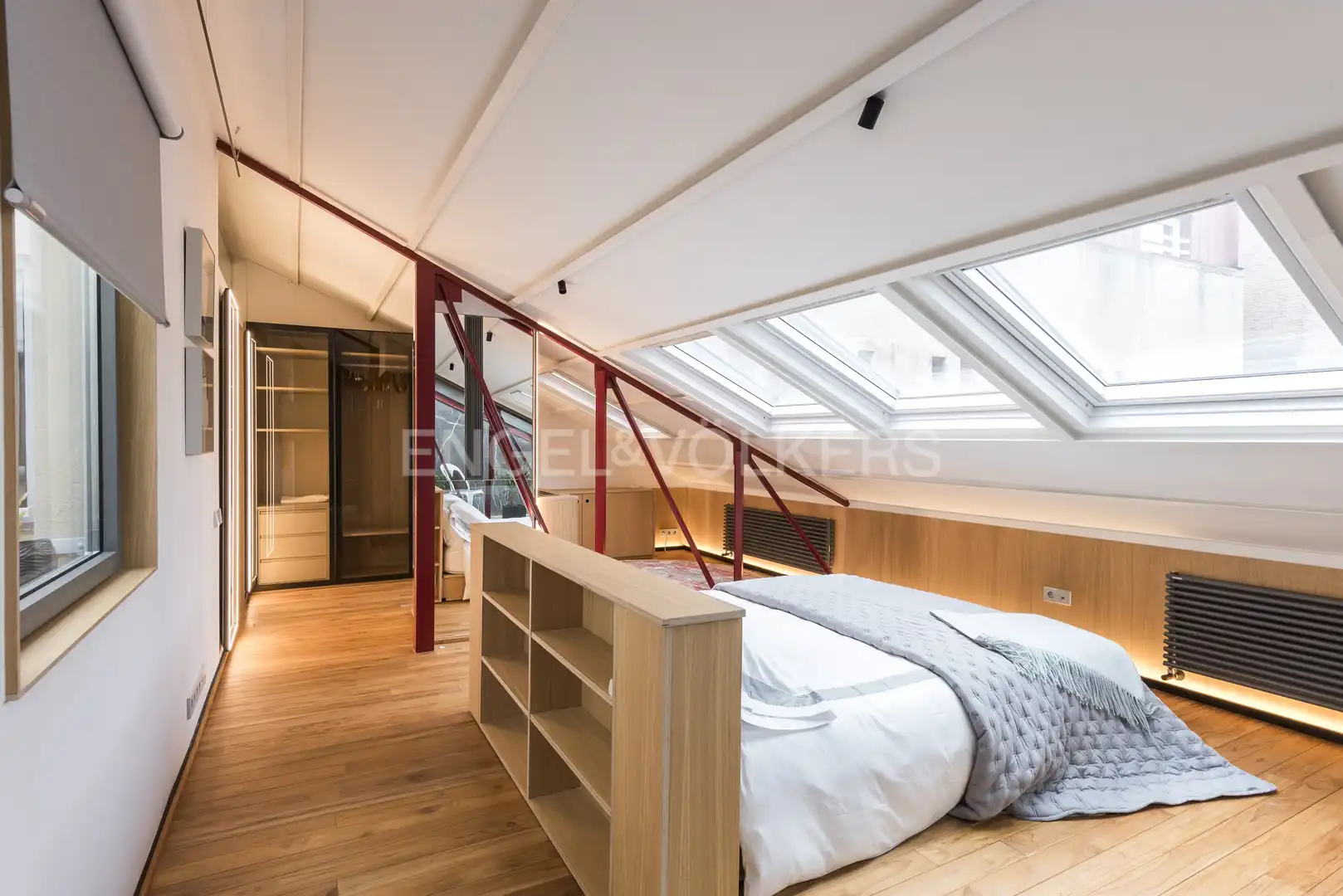 Bedroom of Flat for rent in Barrio de Salamanca