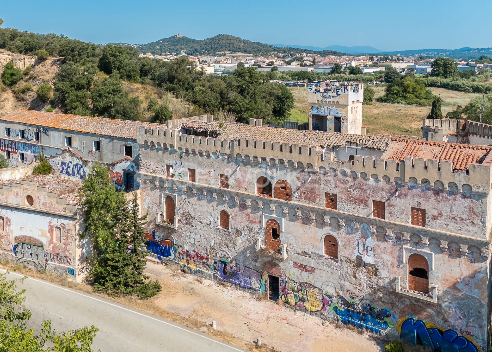 Vista exterior de Finca rústica en venda en Malgrat de Mar amb Calefacció i Jardí privat
