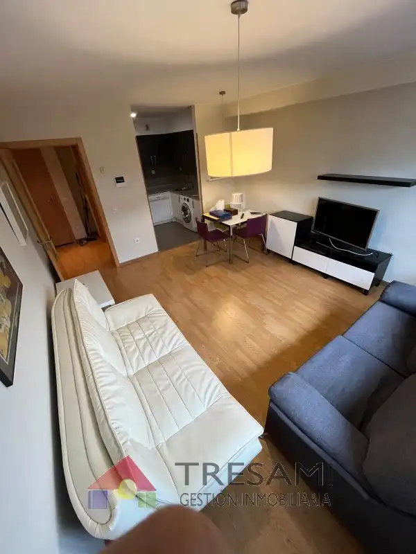 Living room of Flat for sale in Villaviciosa  with Heating, Storage room and Furnished