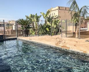 Piscina de Àtic en venda en  Barcelona Capital amb Aire condicionat, Terrassa i Piscina