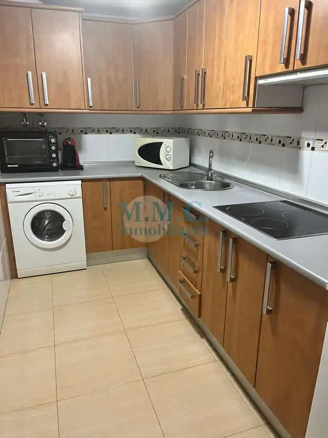 Cocina de Piso en venta en Roquetas de Mar con Aire acondicionado, Terraza y Amueblado