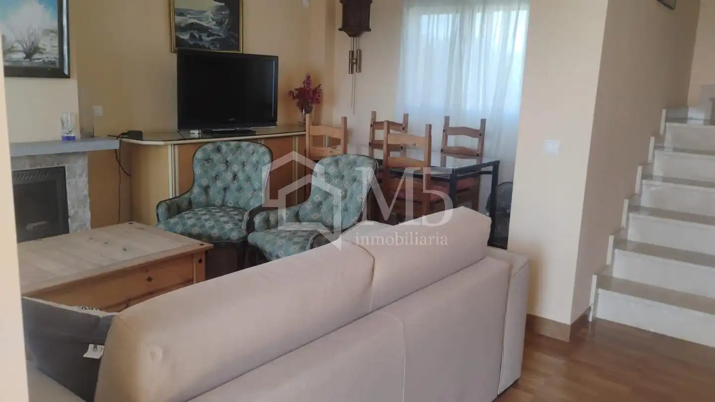 Sala de estar de Casa o chalet de alquiler en Vélez-Málaga con Terraza