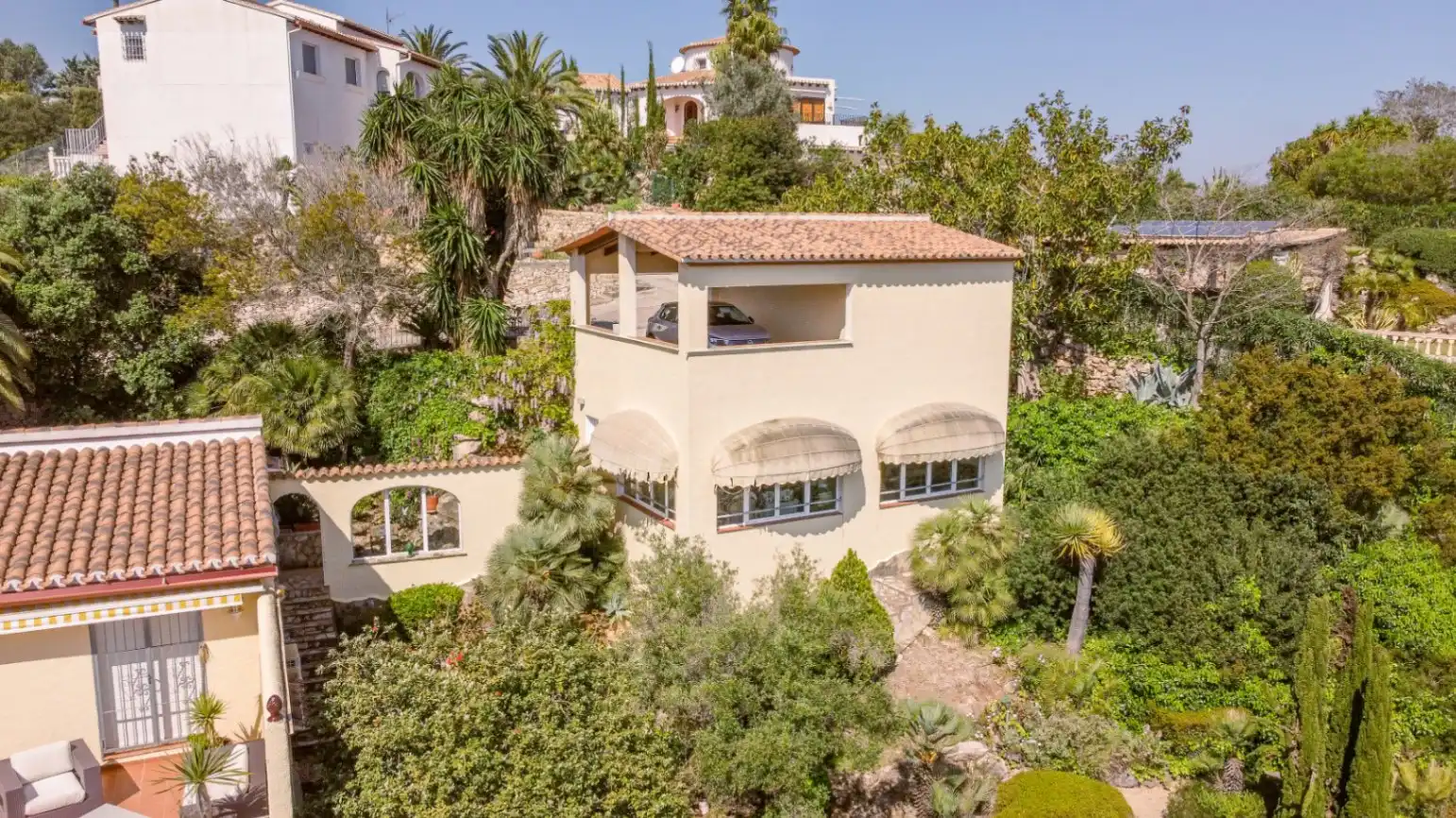 Exterior view of Houses for sale in Dénia  with Air Conditioner, Heating and Private garden