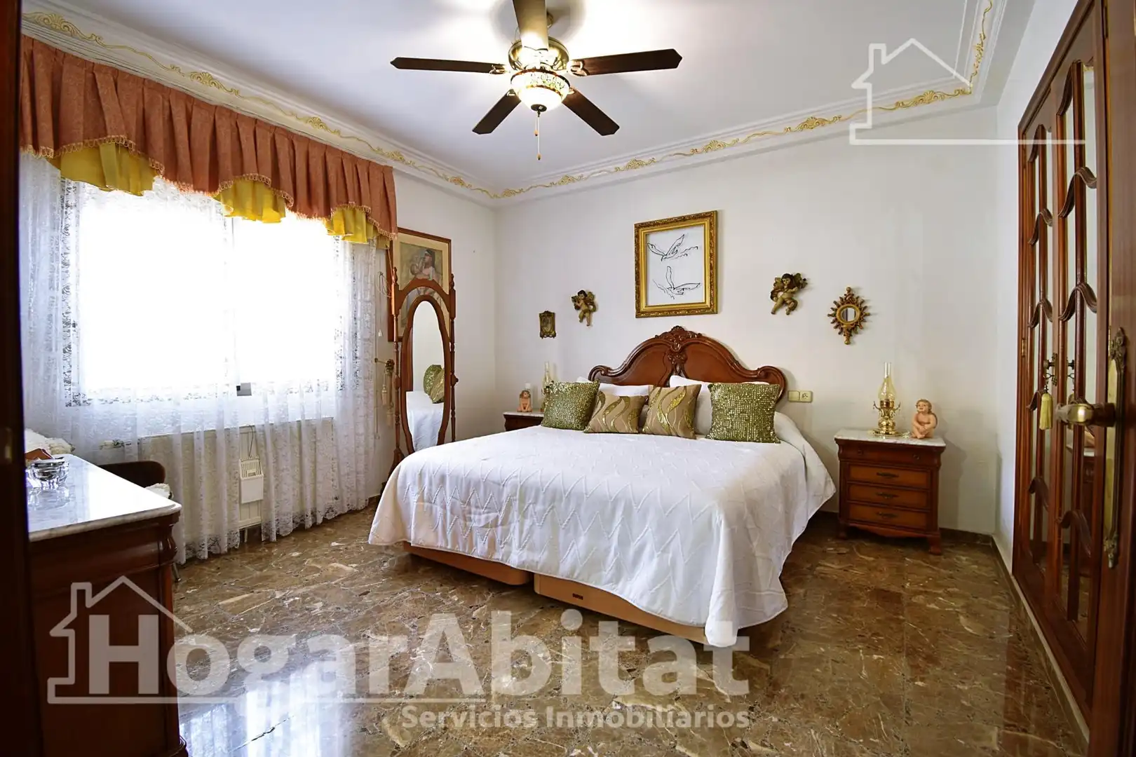 Habitación de Casa o chalet en venta en L'Atzúbia con Calefacción, Terraza y Trastero