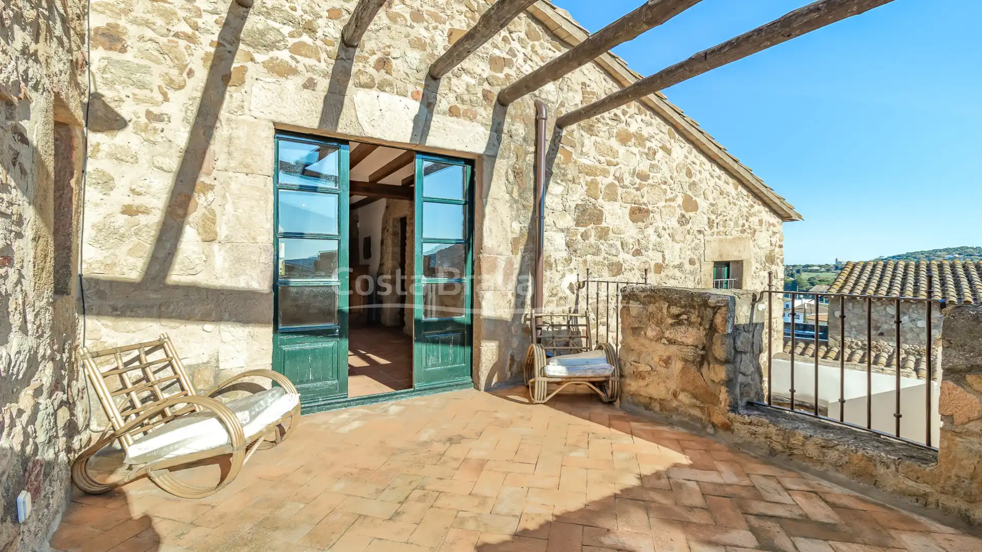 Terrace of Country homes for sale in Pals  with Heating, Parquet flooring and Terrace
