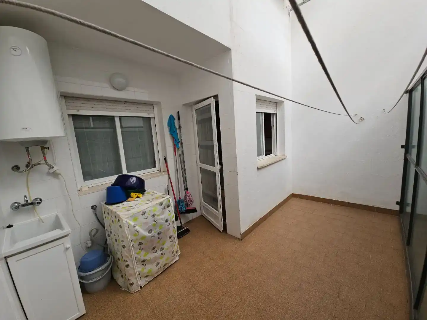 Terrasse von Wohnung zur Miete in  Jaén Capital mit Klimaanlage und Balkon