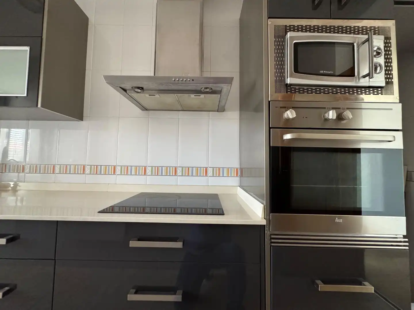 Cocina de Planta baja en venta en Fuente Álamo de Murcia con Aire acondicionado, Jardín privado y Terraza