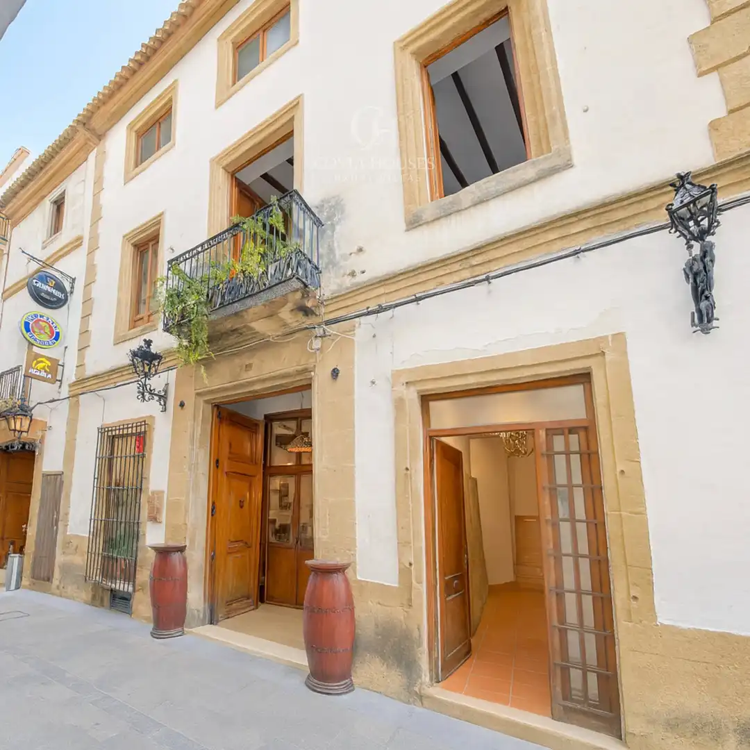 Exterior view of Houses for sale in Jávea / Xàbia  with Air Conditioner, Terrace and Balcony