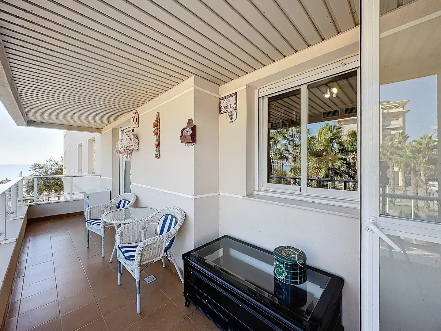 Balcony of Flat for sale in Málaga  with Air Conditioner, Terrace and Community pool