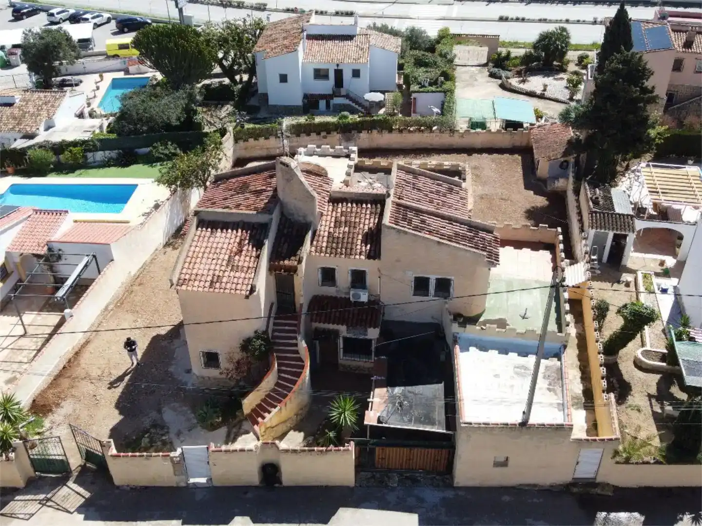 Vista exterior de Pis en venda en Calpe / Calp amb Piscina i Balcó