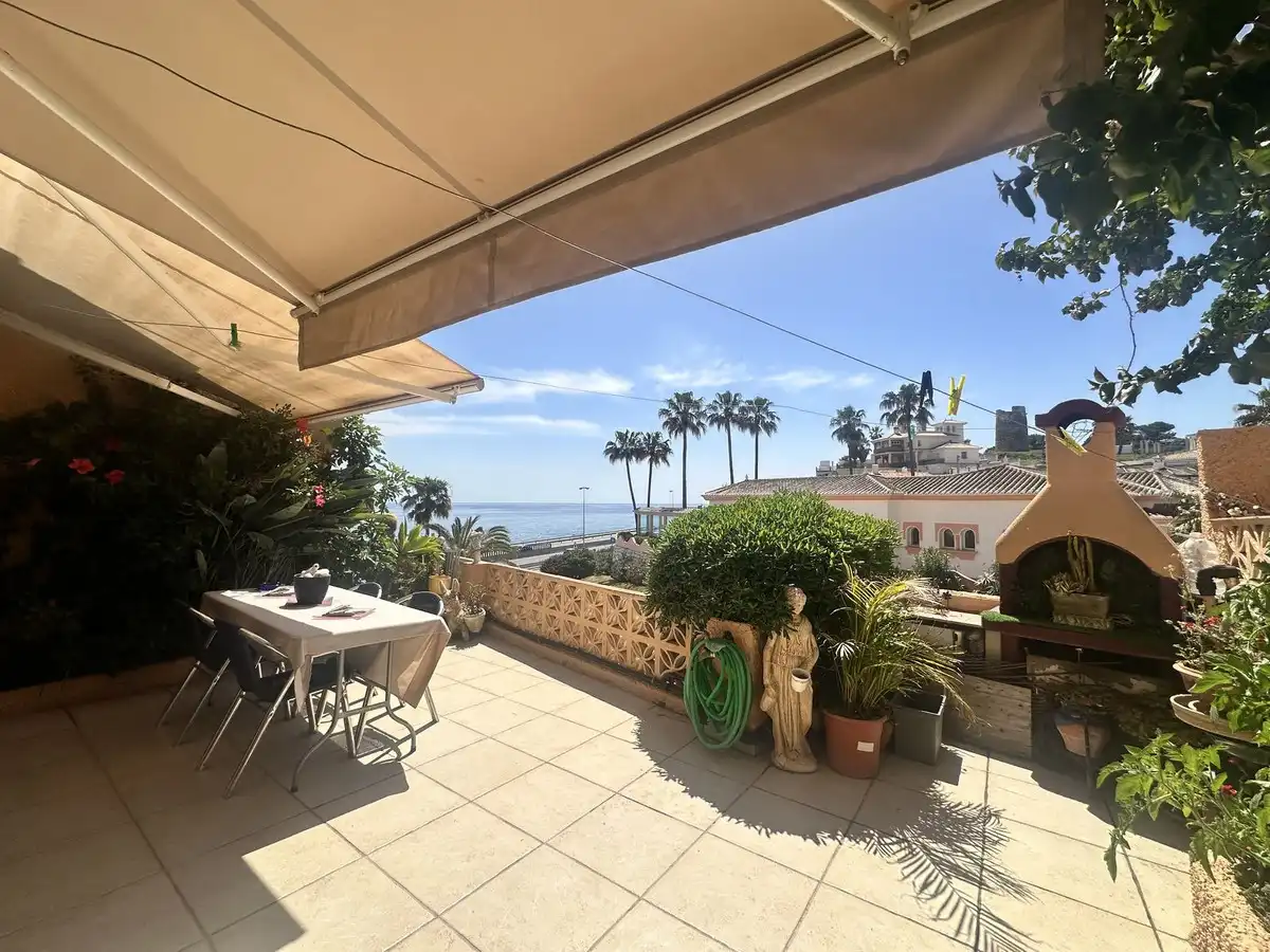 Terraza de Apartamento en venta en Mijas con Aire acondicionado, Terraza y Amueblado