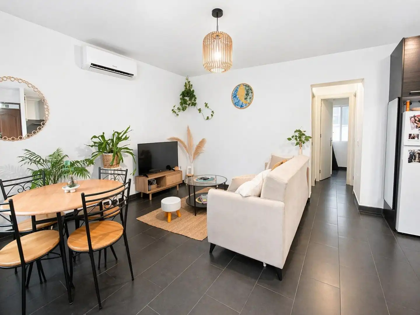 Sala d'estar de Apartament en venda en Málaga Capital amb Aire condicionat i Calefacció