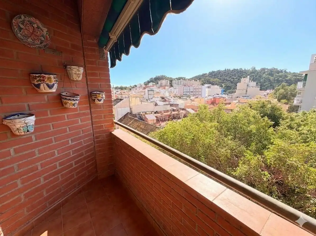 Exterior view of Flat for sale in Málaga  with Air Conditioner