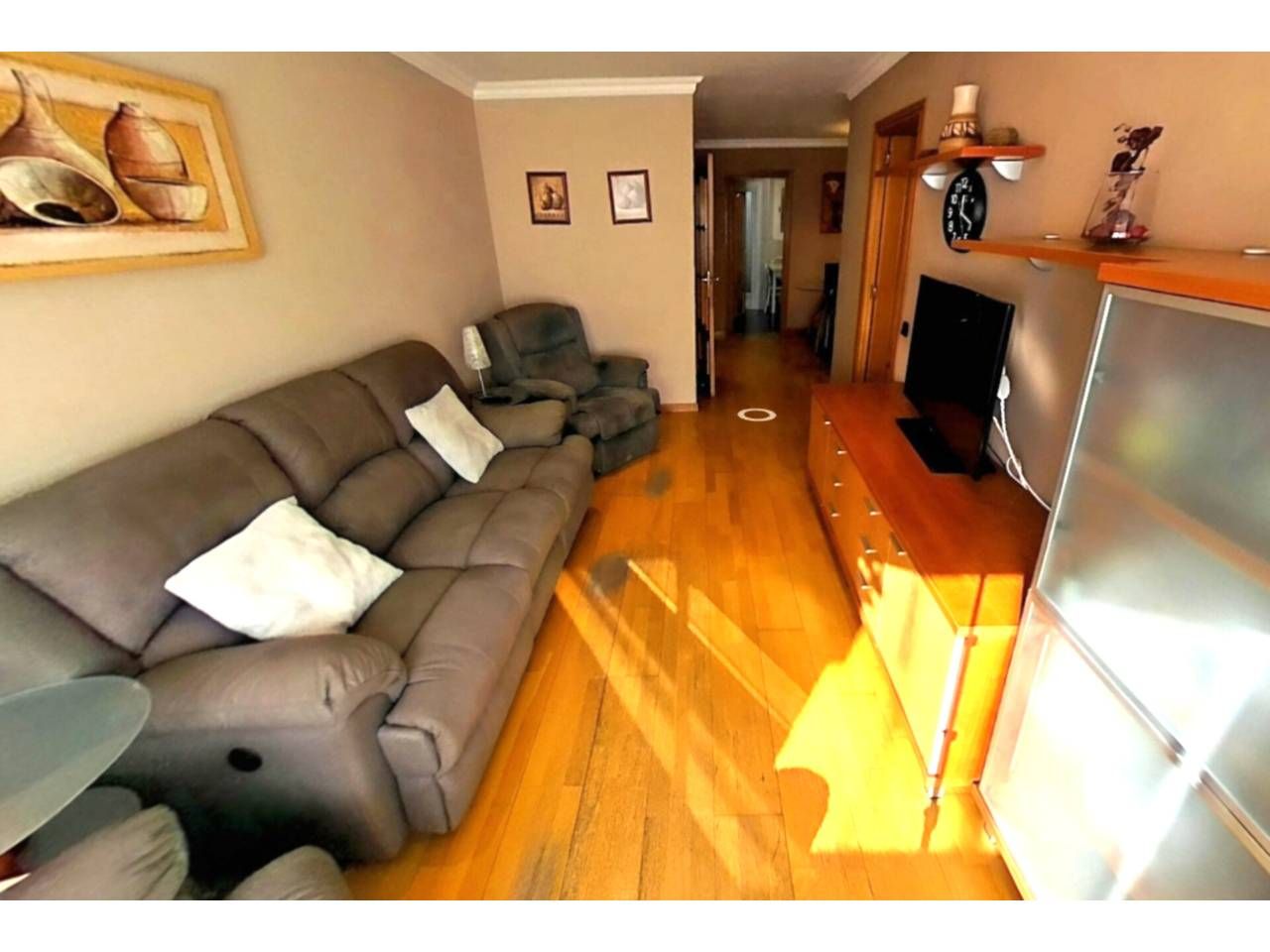 Sala d'estar de Pis en venda en  Barcelona Capital amb Balcó