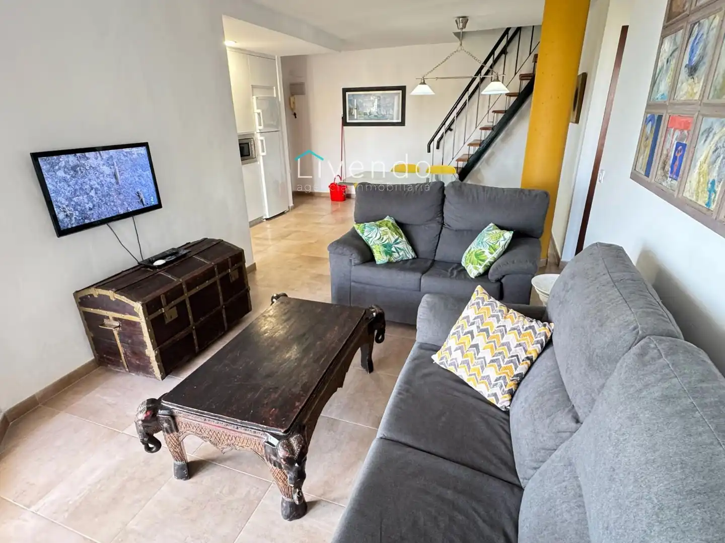 Sala d'estar de Dúplex en venda en Zahara de los Atunes amb Terrassa