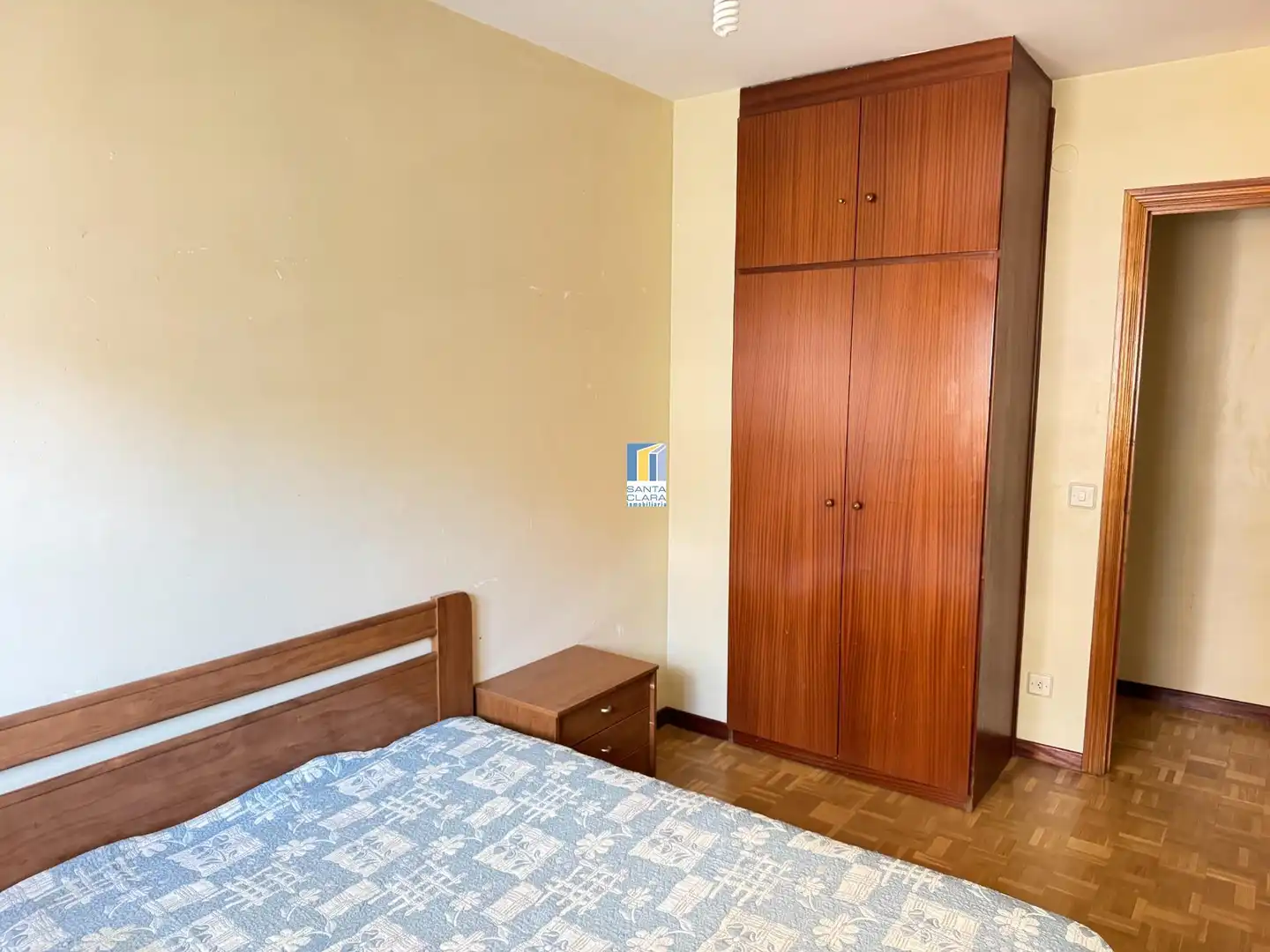 Bedroom of Flat for sale in Zamora Capital   with Heating, Parquet flooring and Terrace
