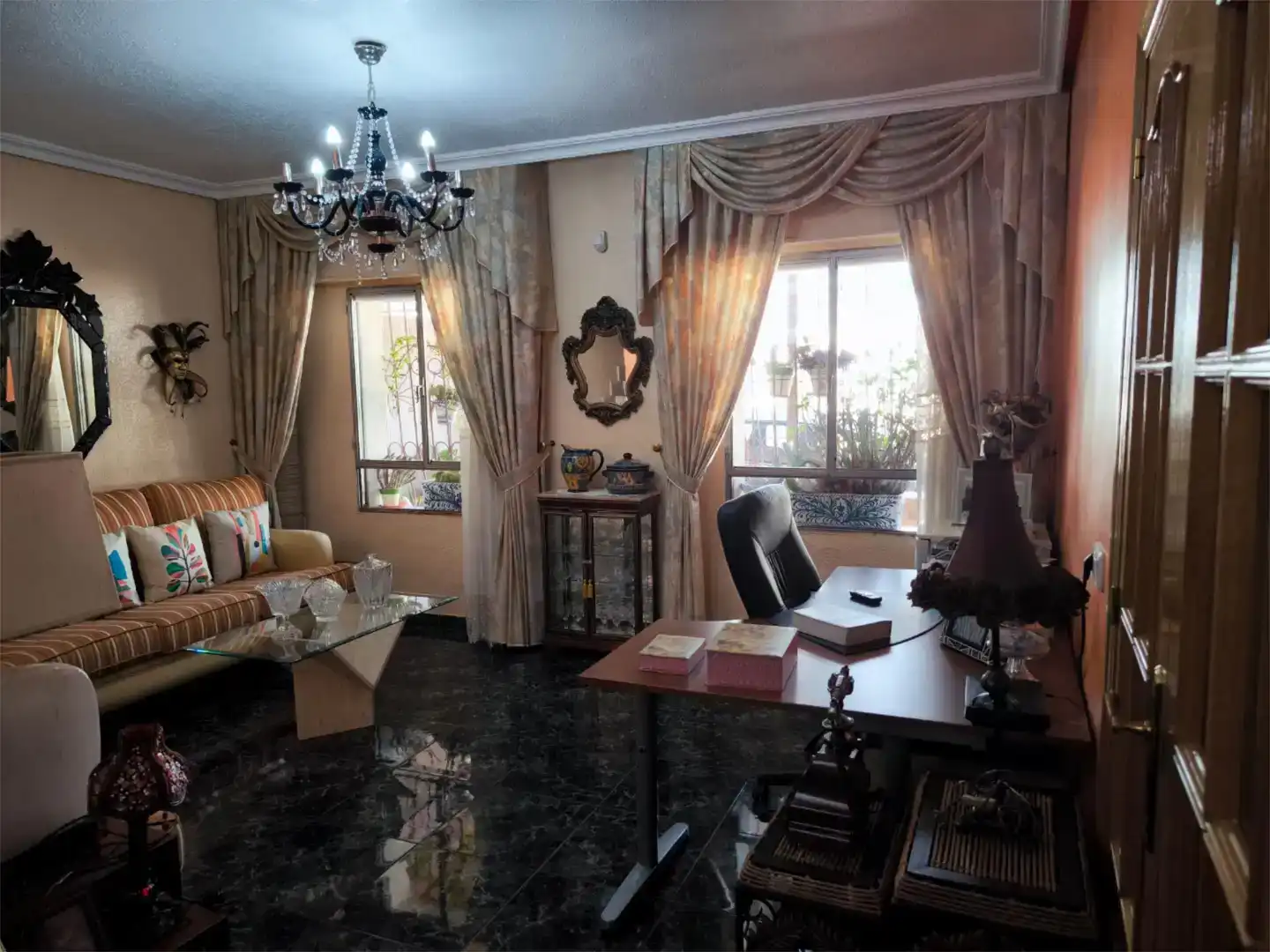 Sala d'estar de Casa adosada en venda en Molina de Segura amb Aire condicionat