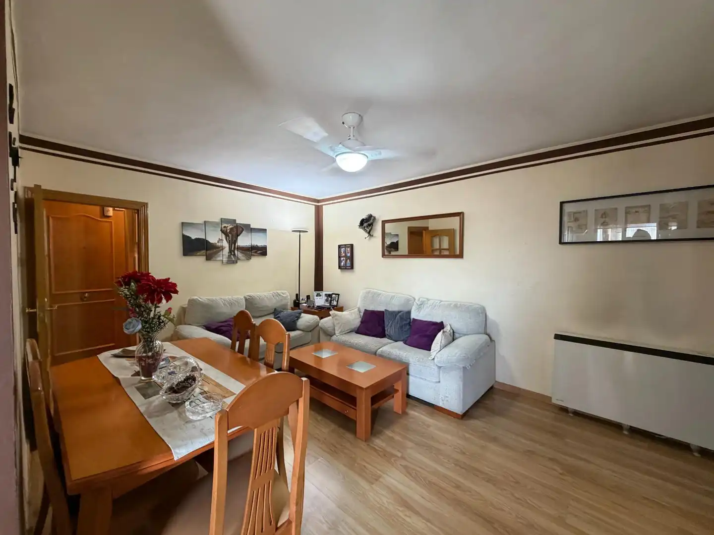 Living room of Flat for sale in Madrid  with Air Conditioner, Heating and Terrace