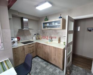 Kitchen of Flat for sale in  Madrid Capital  with Air Conditioner, Heating and Storage room