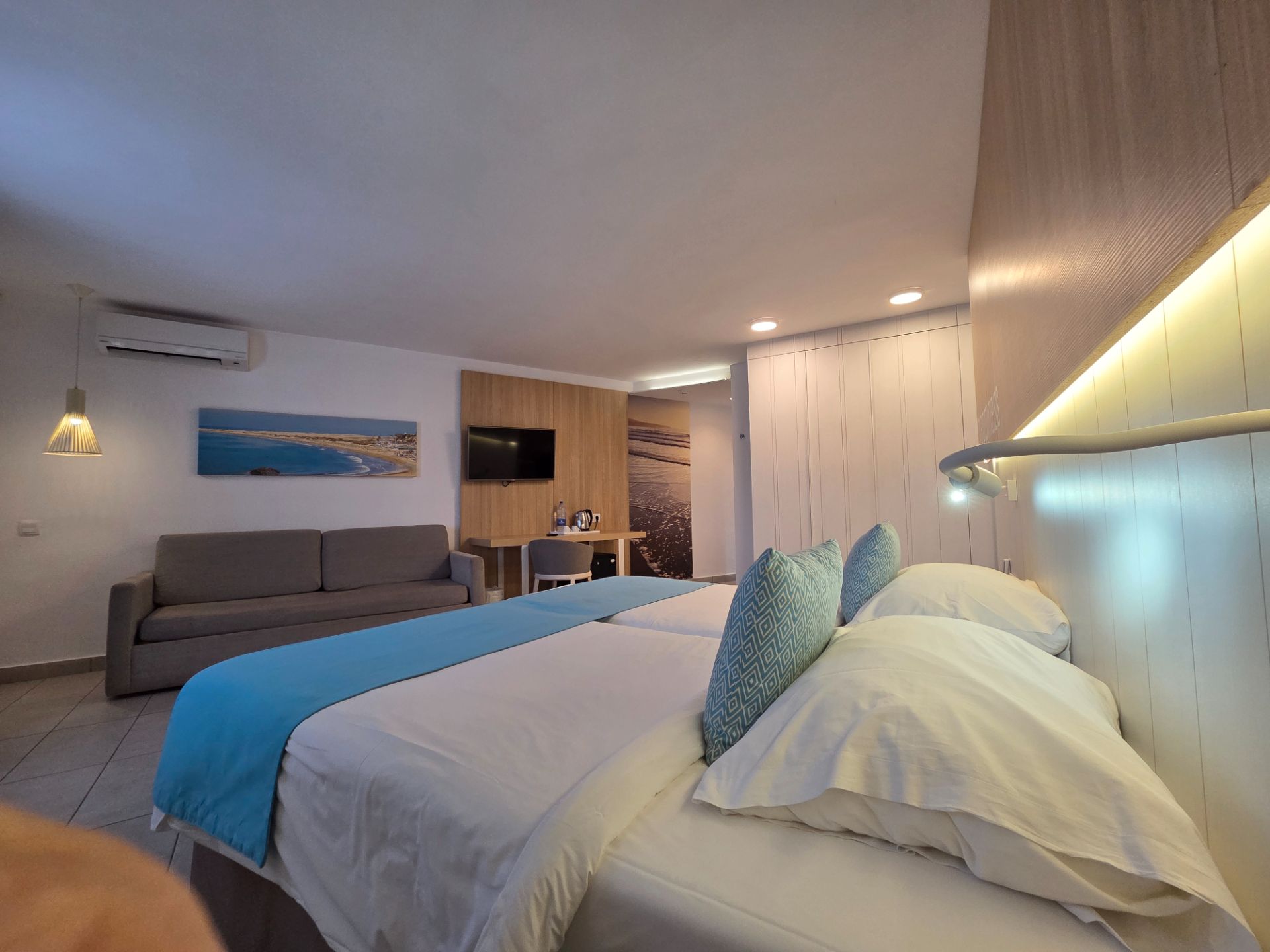 Dormitori de Apartament en venda en San Bartolomé de Tirajana amb Aire condicionat, Moblat i Balcó