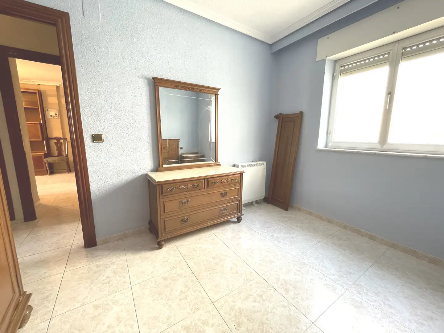 Schlafzimmer von Wohnung zur Miete in Salamanca mit Heizung, Möbliert und Balkon