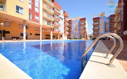 Schwimmbecken von Wohnungen zum verkauf in Mazarrón mit Klimaanlage, Terrasse und Balkon