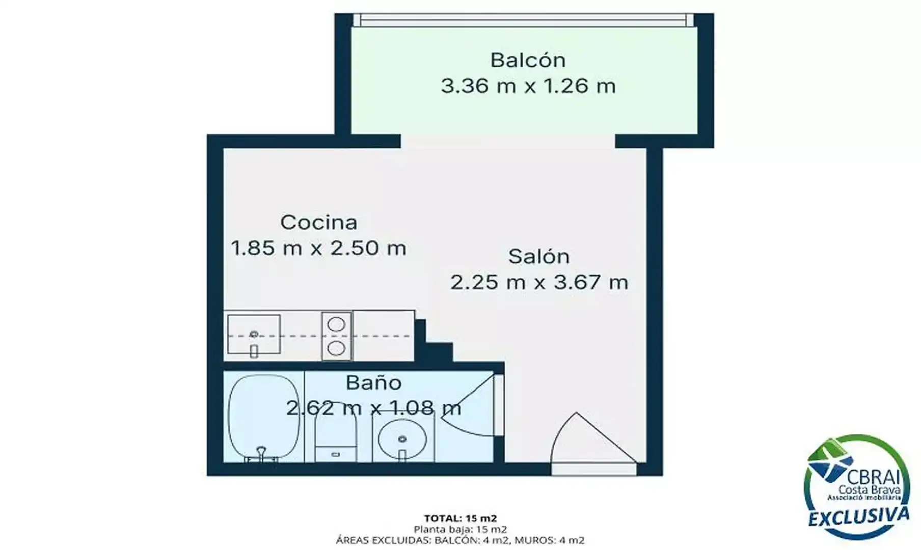 Bedroom of Apartments for sale in Empuriabrava  with Air Conditioner, Heating and Terrace