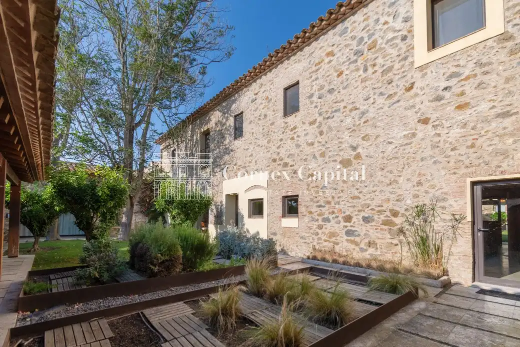 Vista exterior de Casa o chalet de alquiler en Pals con Jardín privado, Terraza y Piscina