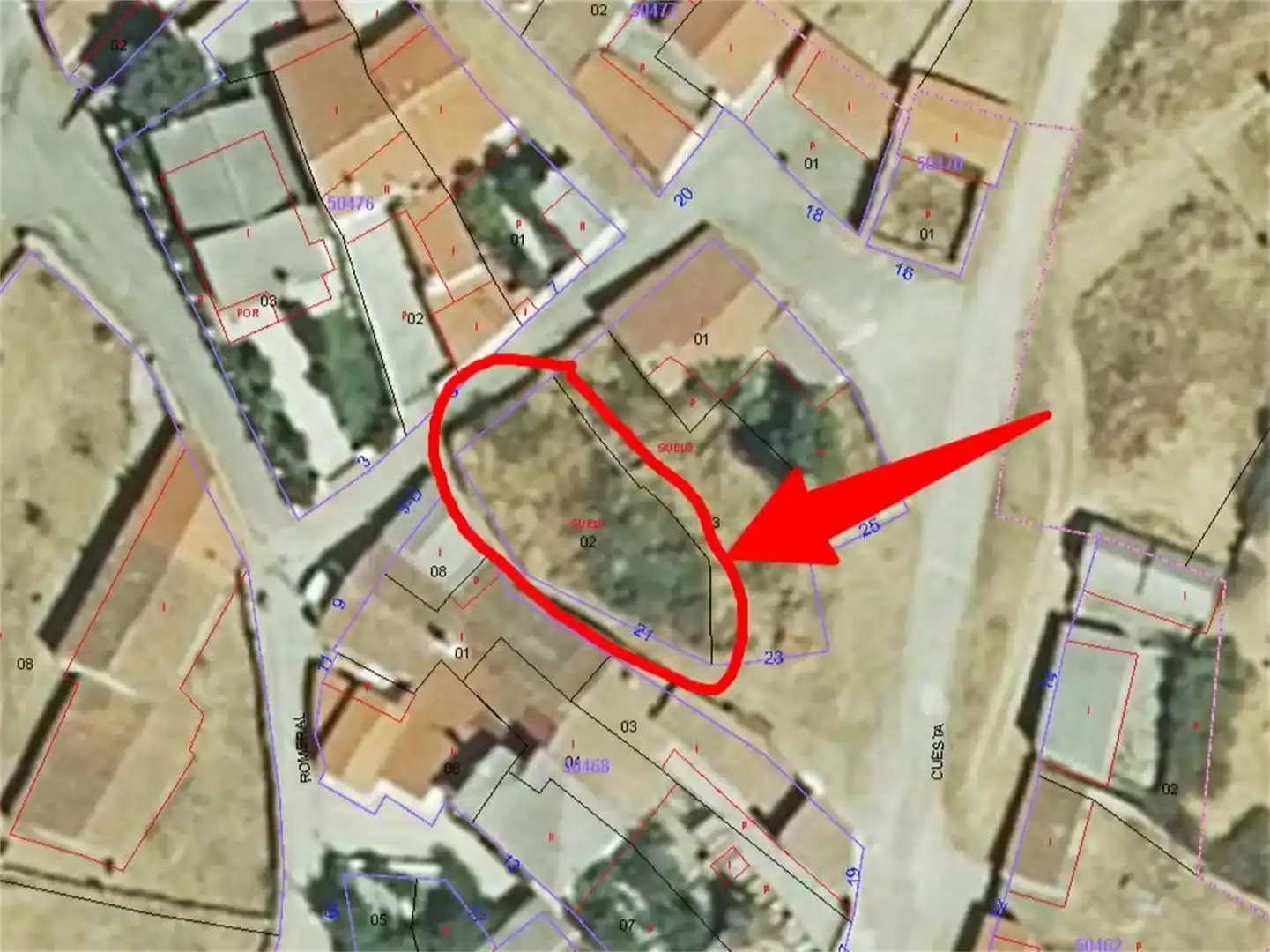 Terreno en venta en Frades de la Sierra