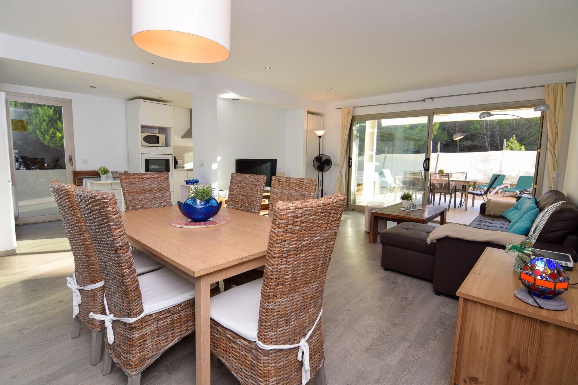 Dining room of Single-family semi-detached for rent in Santa Margalida  with Private garden and Furnished