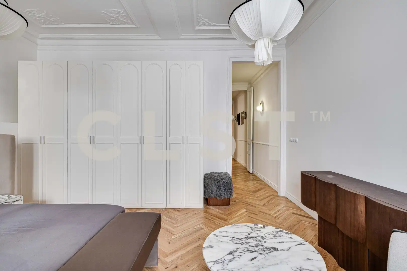 Schlafzimmer von Wohnungen zum Verkauf in Barcelona mit Klimaanlage, Heizung und Parkett