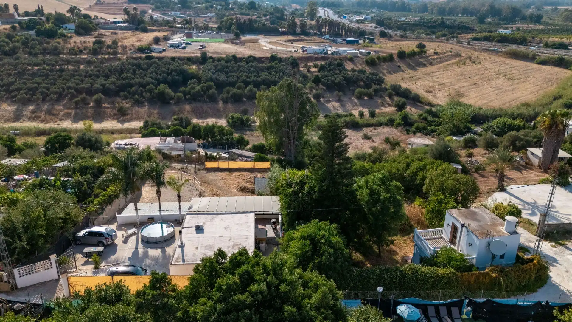 Vista exterior de Finca rústica en venta en Cártama con Aire acondicionado y Trastero