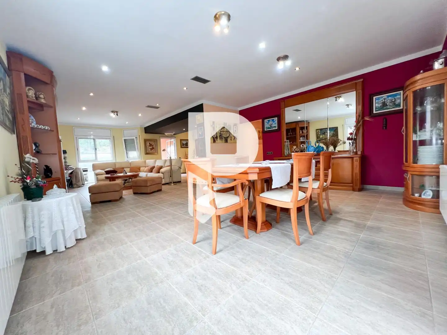 Comedor de Casa o chalet en venta en Cervelló con Aire acondicionado, Calefacción y Jardín privado