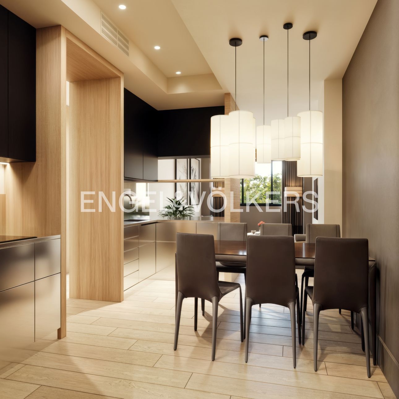 Cuina de Apartament en venda en  Barcelona Capital amb Aire condicionat, Calefacció i Parquet