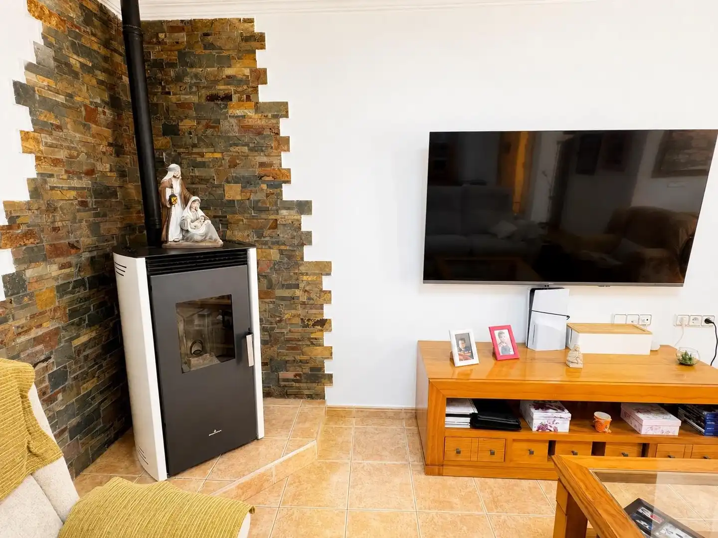 Sala de estar de Casa adosada en venta en Benejúzar con Aire acondicionado, Calefacción y Terraza