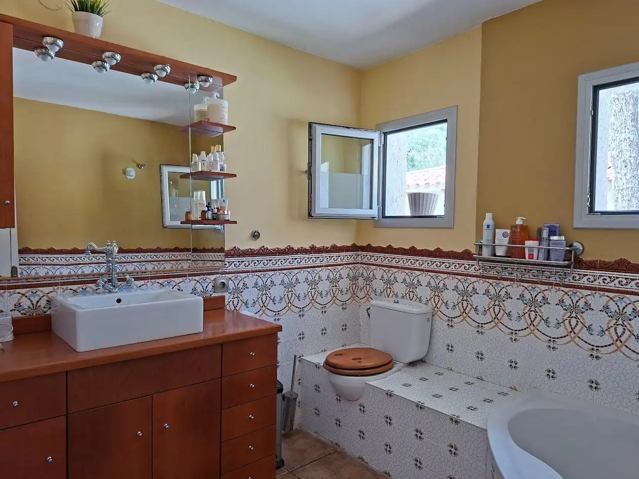 Bathroom of Houses for sale in Santa Cristina d'Aro  with Heating, Private garden and Terrace