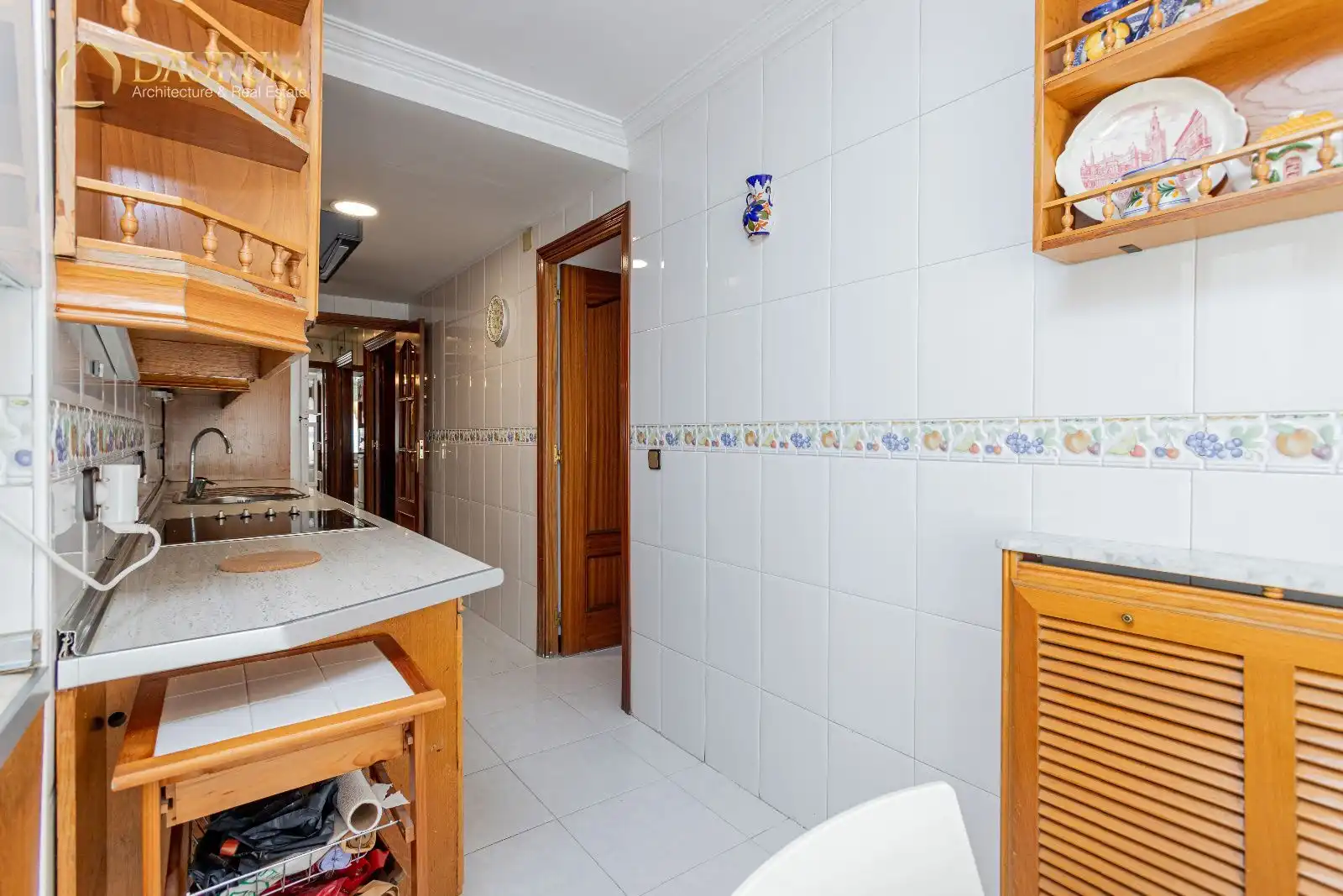 Kitchen of Flat for sale in Madrid  with Heating and Terrace