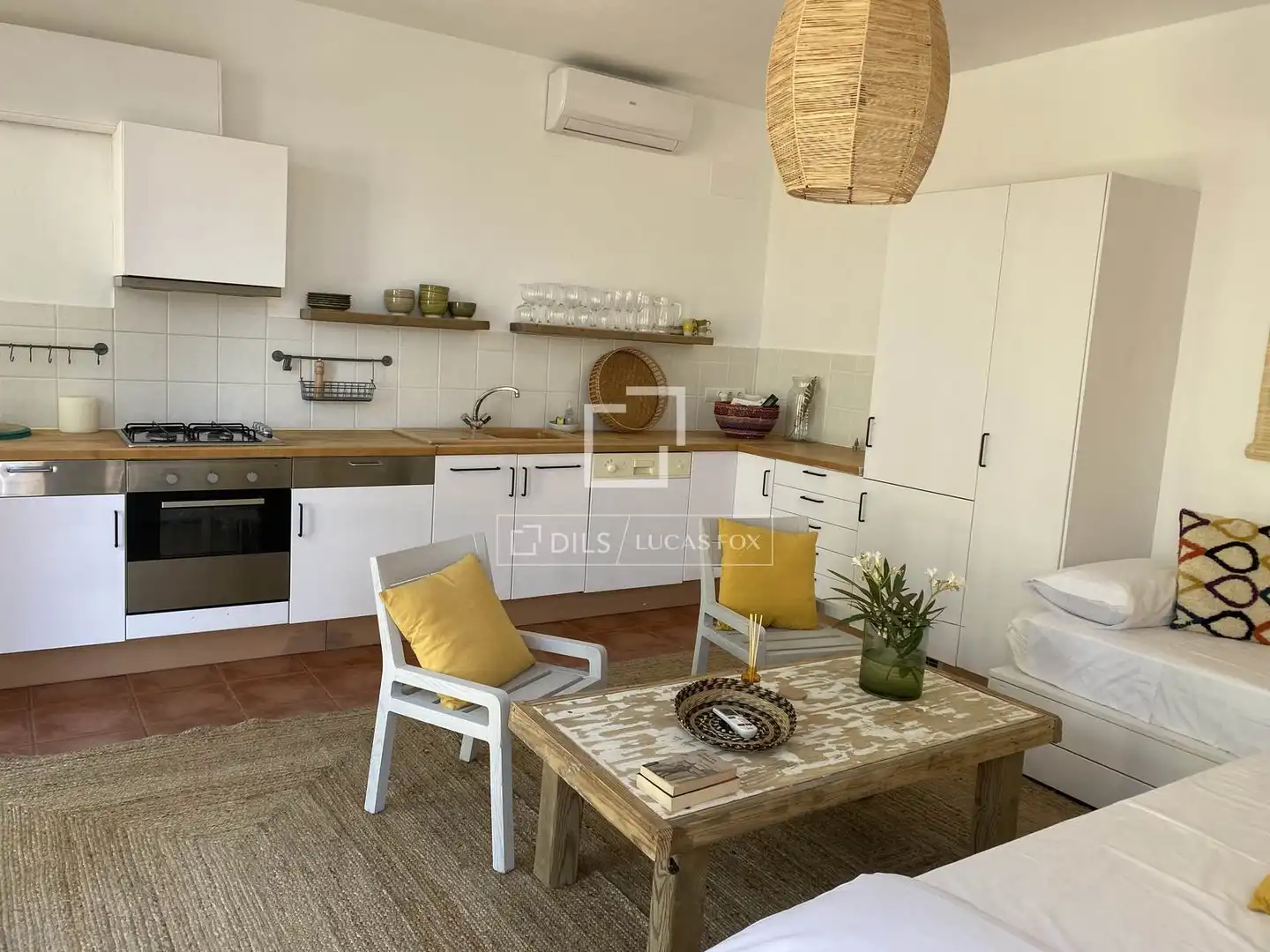 Cuina de Casa o xalet en venda en Formentera amb Aire condicionat, Jardí privat i Piscina