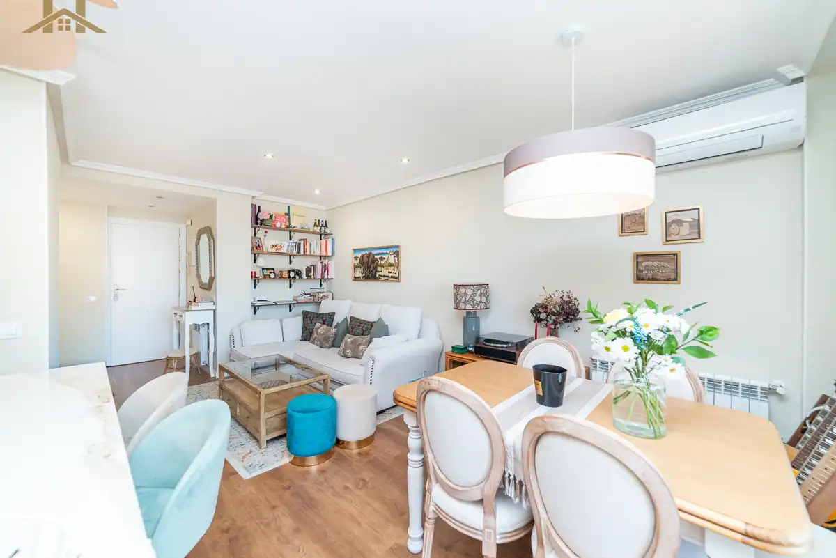 Sala de estar de Piso en venta en Madrid con Aire acondicionado, Calefacción y Terraza