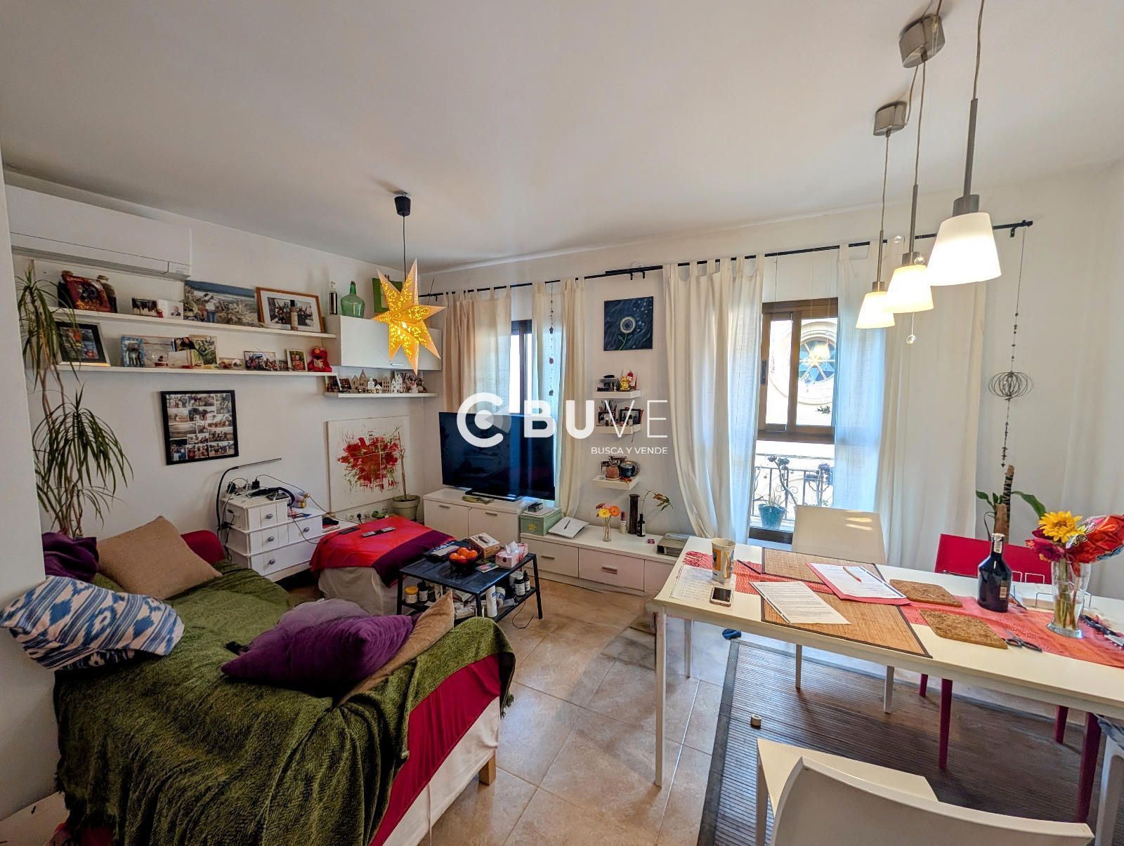 Sala d'estar de Pis en venda en  Palma de Mallorca amb Aire condicionat, Calefacció i Terrassa