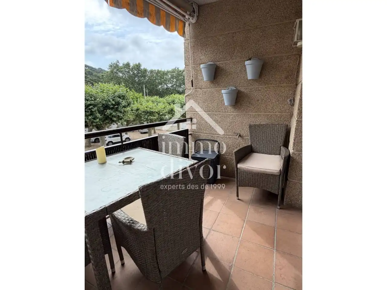 Terraza de Piso en venta en Sant Andreu de Llavaneres con Calefacción, Parquet y Balcón