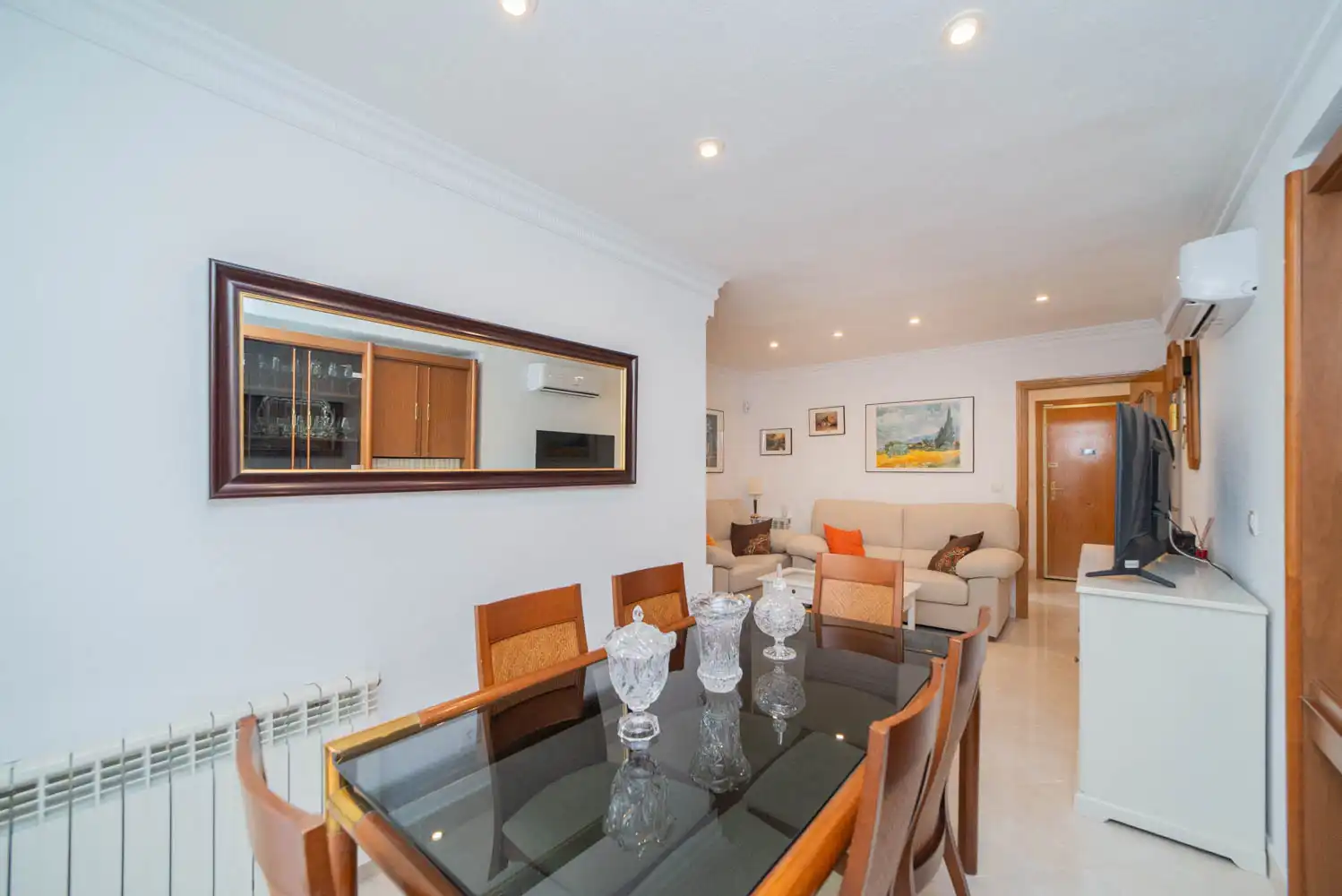 Dining room of Flat for sale in Móstoles  with Air Conditioner, Heating and Terrace